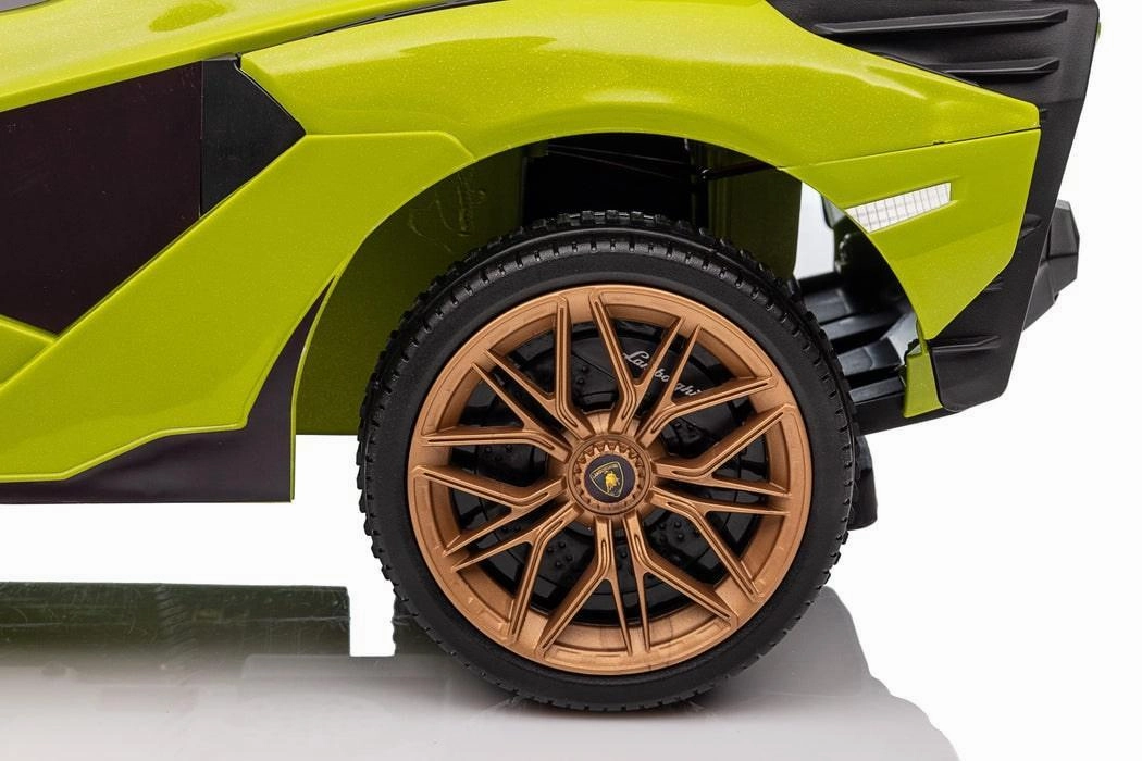 Voltz Toys Toddler Lamborghini SIAN Foot to Floor Push Pedal Ride On Car Baby Walker