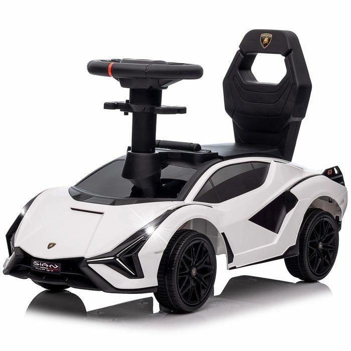 Voltz Toys Toddler Lamborghini SIAN Foot to Floor Push Pedal Ride On Car Baby Walker