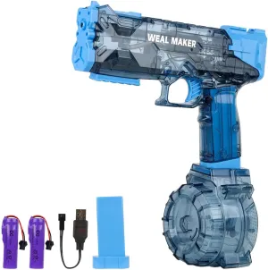 Water Guns for Adults, Strongest Shooter Water Pistol Automatic Electric Water Gun High Pressure Powerful Water Squirt Gun, 26FT Long Range Water Gun Pistol Watergun Toy for Summer