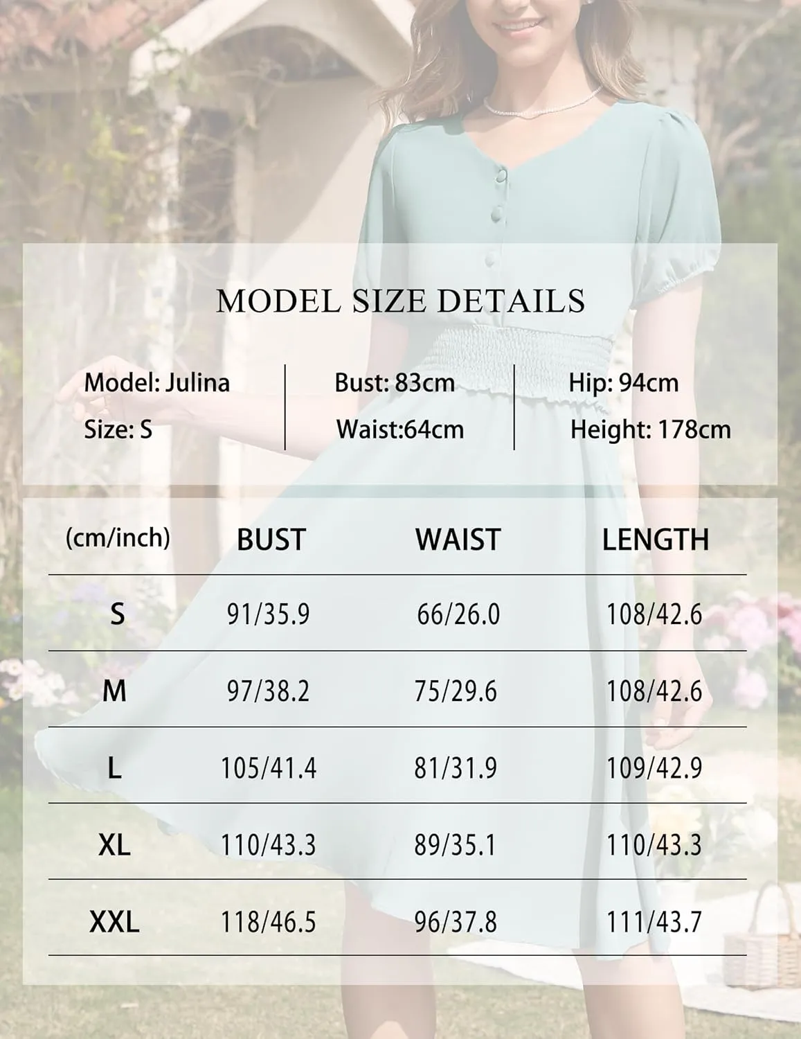 Wedtrend Vintage Dress for Women 1950s Dress Smocked Cocktail Dresses Church Retro Dresses with Pockets