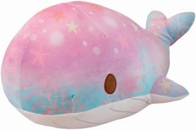 Whale Stuffed Animal，Marine Animal Stuffed Toys for Family or Friends on Birthday, Party, Halloween, Christmas, Valentine's Day. 1 Piece (Pink 16 inches)