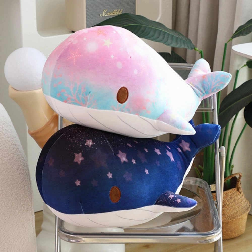 Whale Stuffed Animal，Marine Animal Stuffed Toys for Family or Friends on Birthday, Party, Halloween, Christmas, Valentine's Day. 1 Piece (Pink 16 inches)