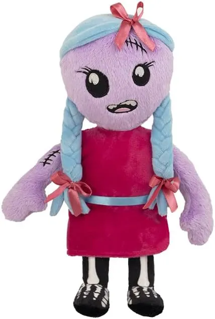 WISHPETS XOXO Zombie Plush Girl Doll, Zombie Stuffed Animal, 11"