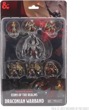 WizKids D&D Icons of The Realms Draconian Army Miniature Figures