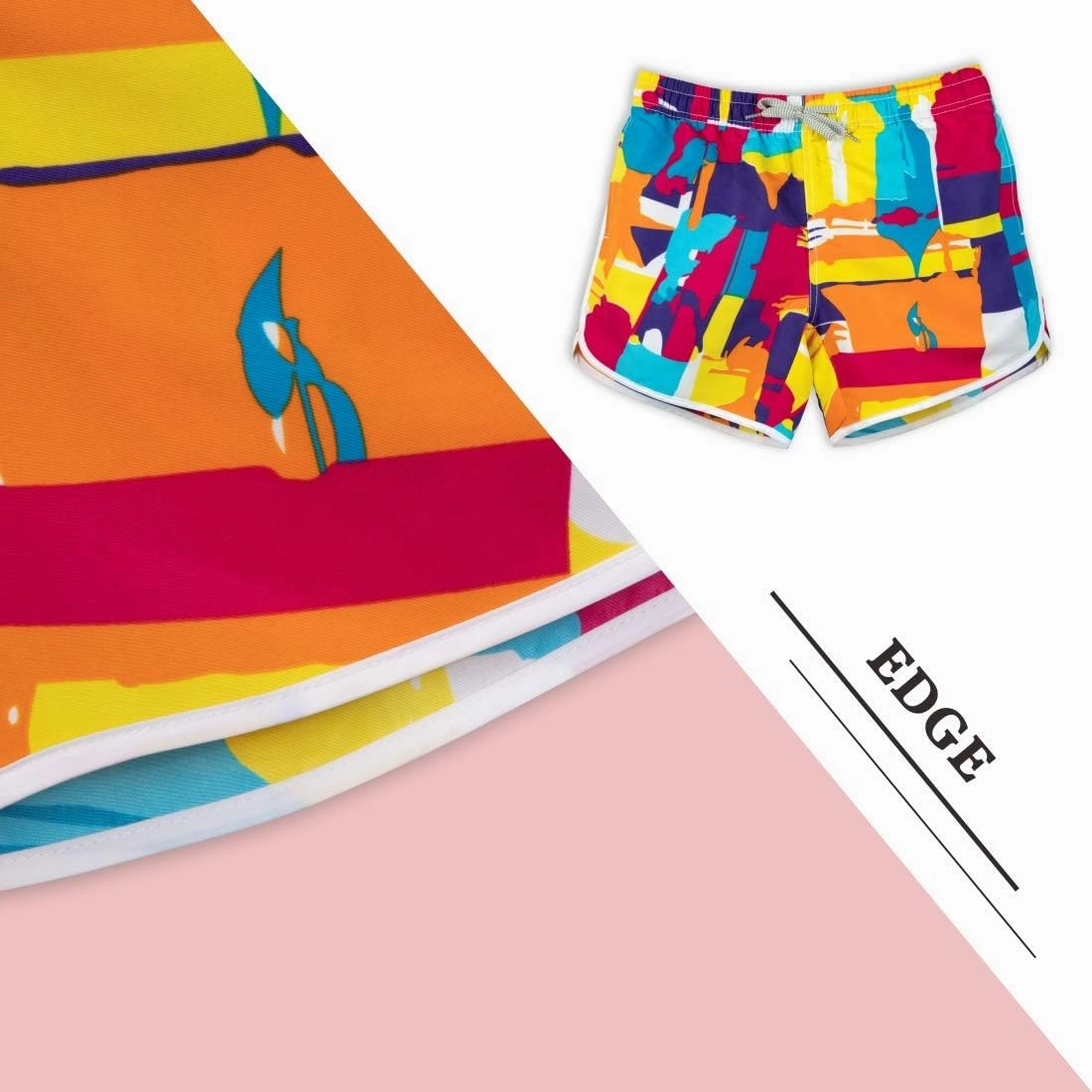 Womens Board Shorts Beach Quick Dry Fabric Swim Slim Trunks Ocean Travel Sports