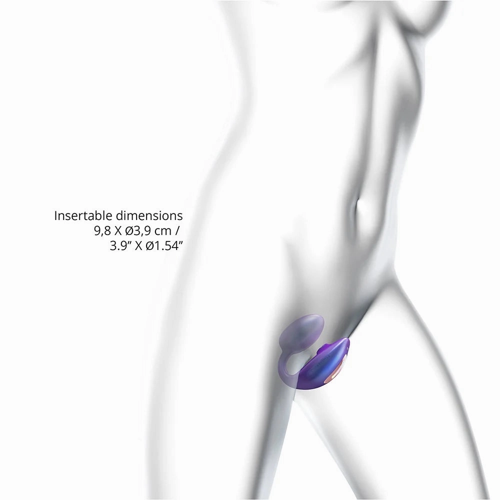 WonderLover Iridescent Night Flapping Dual Stimulator with Remote