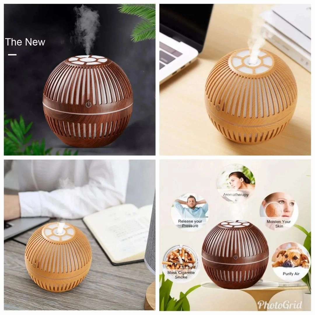 Wood Grain  Air Diffuser  Humidifier