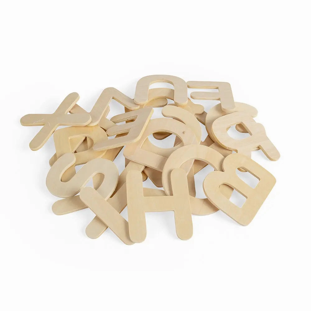 Wooden Letters - Capitals (Upper Case)