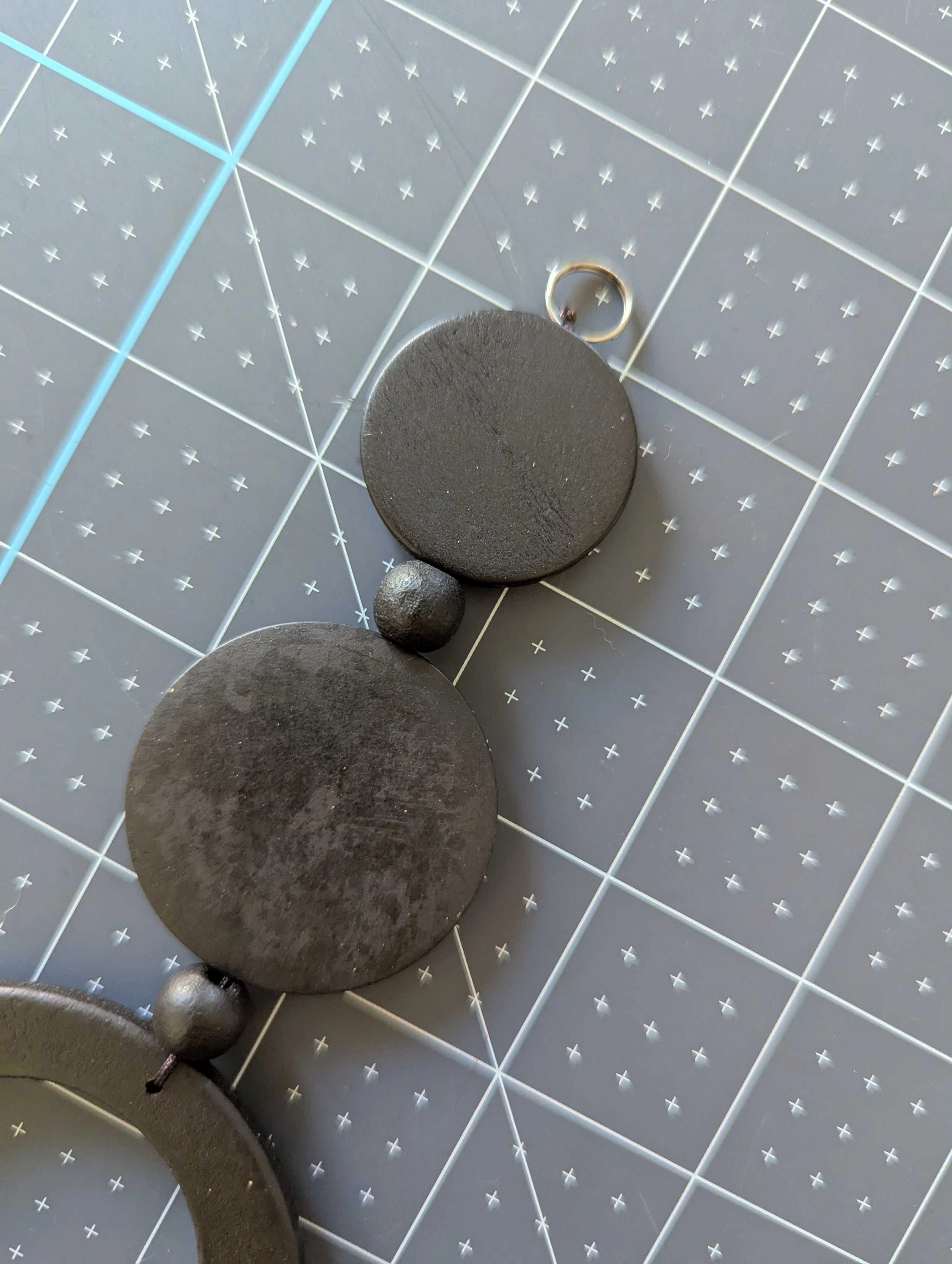 Wooden String Pull or Large Charm
