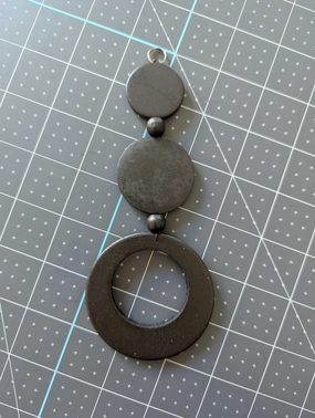 Wooden String Pull or Large Charm