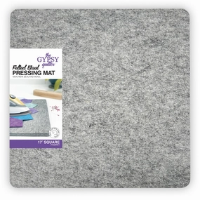 Wool Pressing Mat 17in Wide x 17in Long x 1/2in Thick # TGQWM17  SKU: 64714