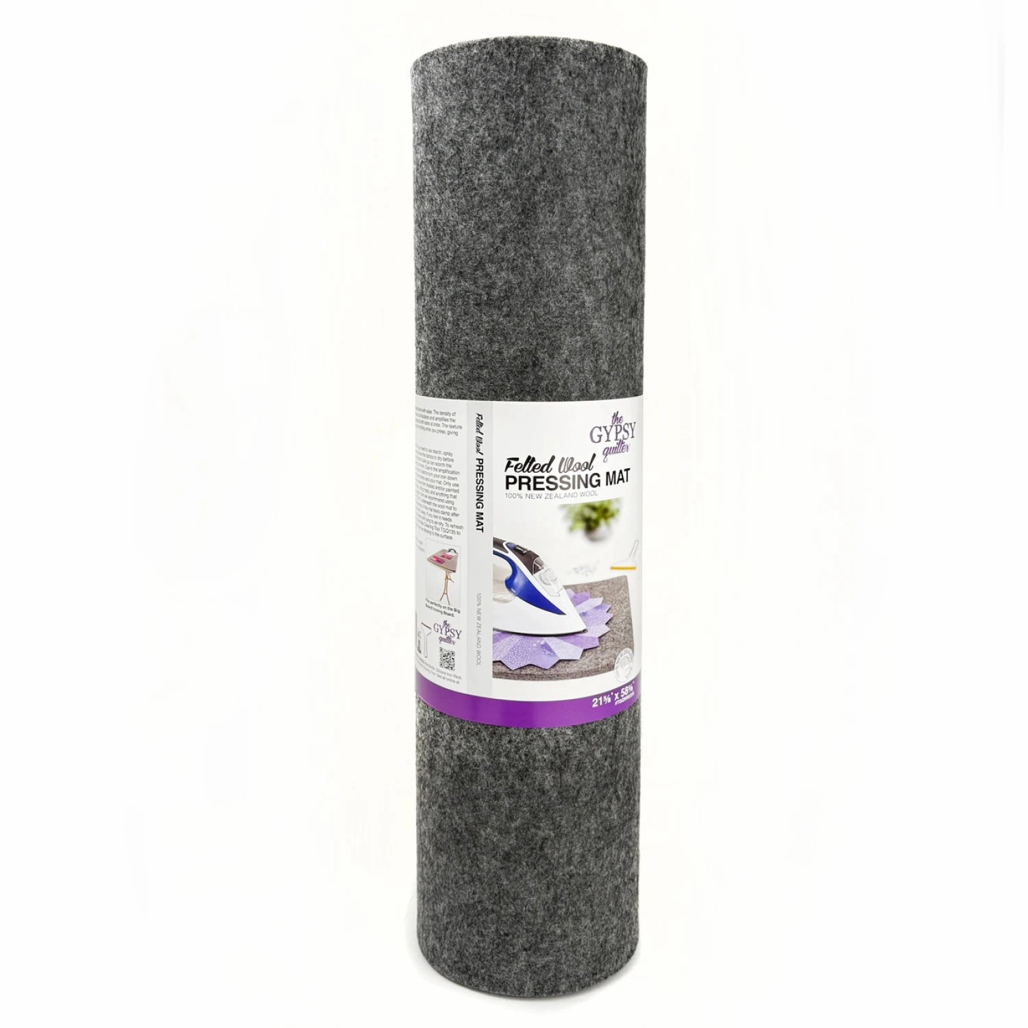Wool Pressing Mat 21-5/8in x 58-5/8in x 3/8in Thick by The Gypsy Quilter