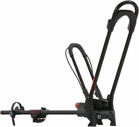 Yakima Rooftop Bike Rack Mount, Heavy-Duty Car & SUV Roof Carrier, FrontLoader, Black - Bicycle Storage Equipment and Accessories for Vehicles