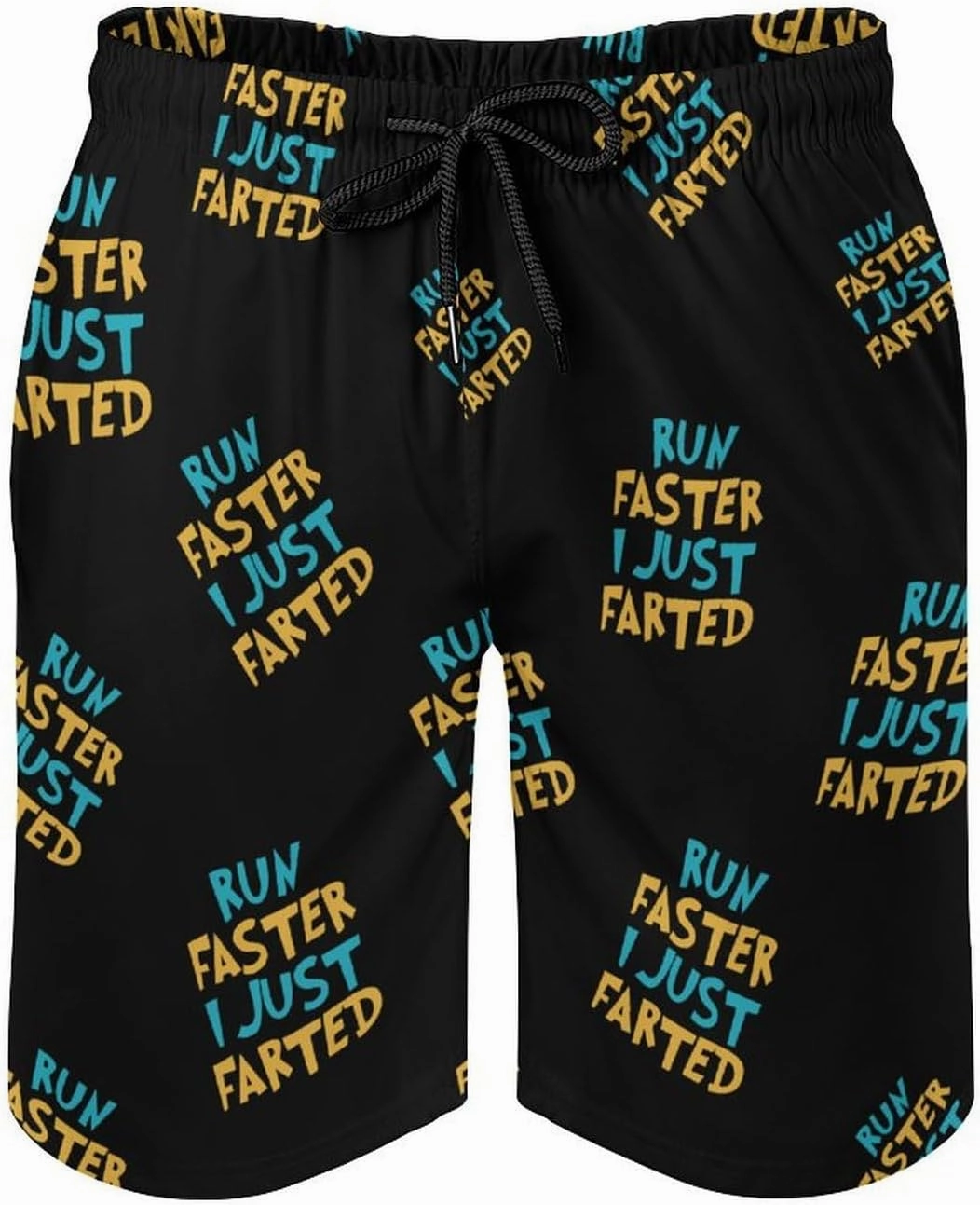 Yepp I Just Farted Mens Swim Trunks Quick Dry Beach Swimming Board Shorts with Pockets