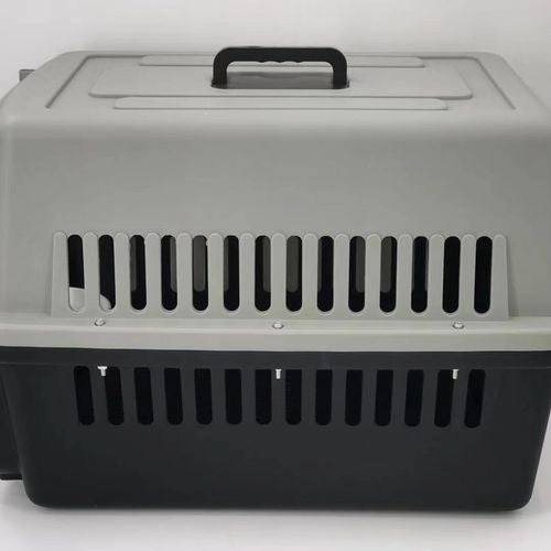 YES4PETS - Dog Cat Crate Pet Carrier Rabbit Airline Cage With Tray And Bowl - Large