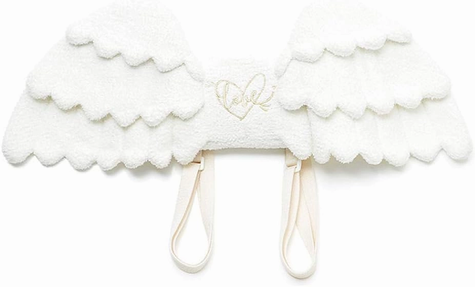 YOMORIO Lolita Angel Wings Backpack Cosplay Wings Plush Casual Bag Cosplay Props Bag