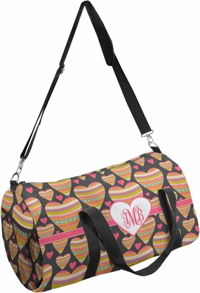 YouCustomizeIt Personalized Hearts Duffel Bag