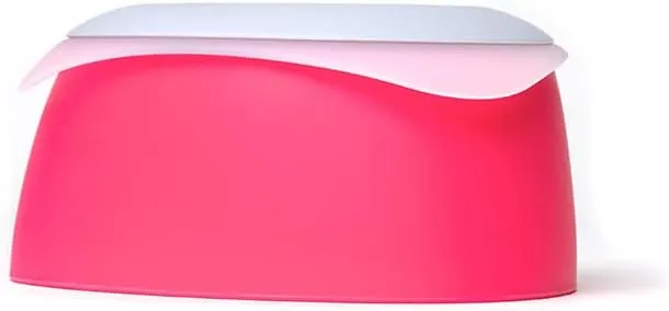 Yummy Travel Bowls – BPA-Free Silicone, 3-in-1 Travel Bowl Set for Dogs and Cats (Small, Very Berry)