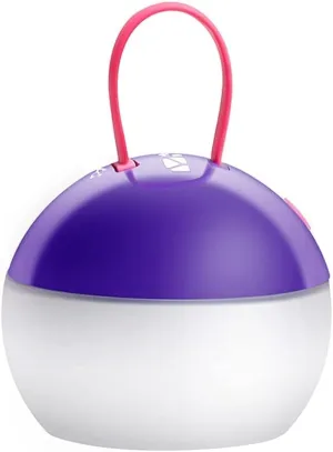 YYDS Camping Lights Outdoor Waterproof Camping Light LED Hanging Tent Light Rechargeable Mini Light Camping Lantern (Color : Purple)