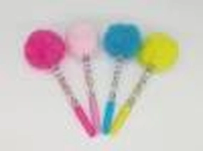 可爱毛绒圆珠笔仙女棒圆珠笔  'Cute Plush Ball Pen Fairy Wand Ballpoint Pen'